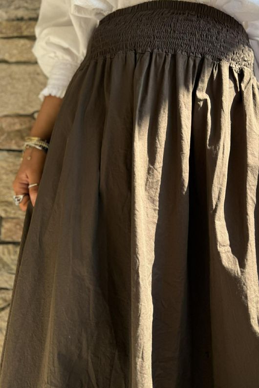 Paloma Ripley Skirt Chocolate